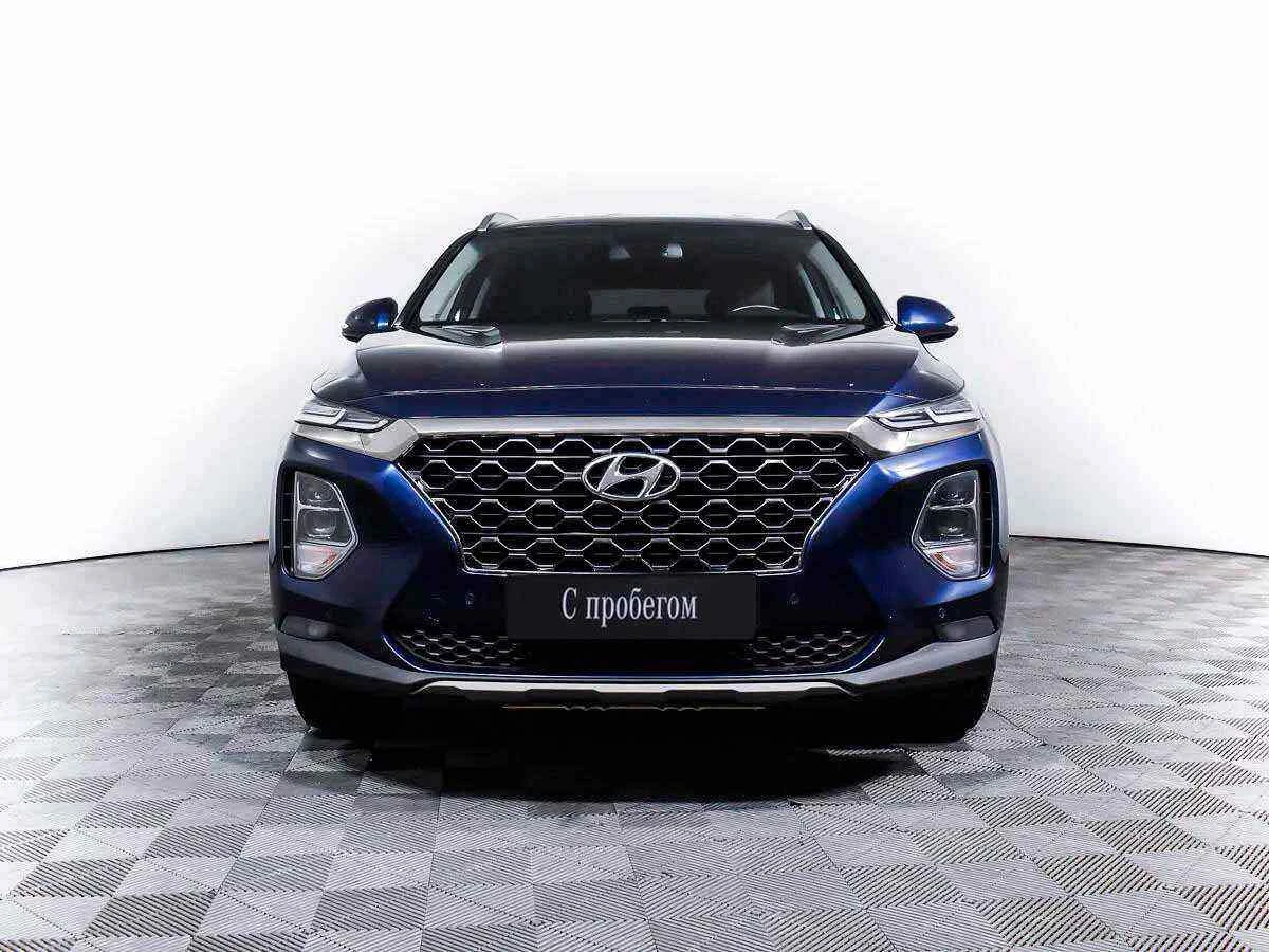 Hyundai Santa Fe, Синий, 2020, Автоматическая, 188 л.с., цена от 2 389 000 руб.
