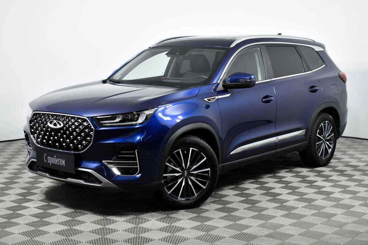 Chery Tiggo 8 Pro, Синий, 2021, Робот, 186 л.с., цена от 2 090 700 руб.