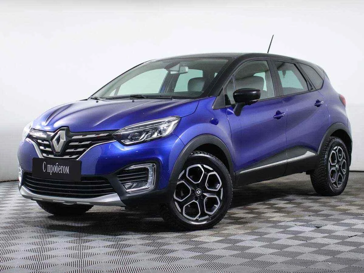 Renault Kaptur, Синий, 2020, Вариатор, 150 л.с., цена от 1 198 000 руб.