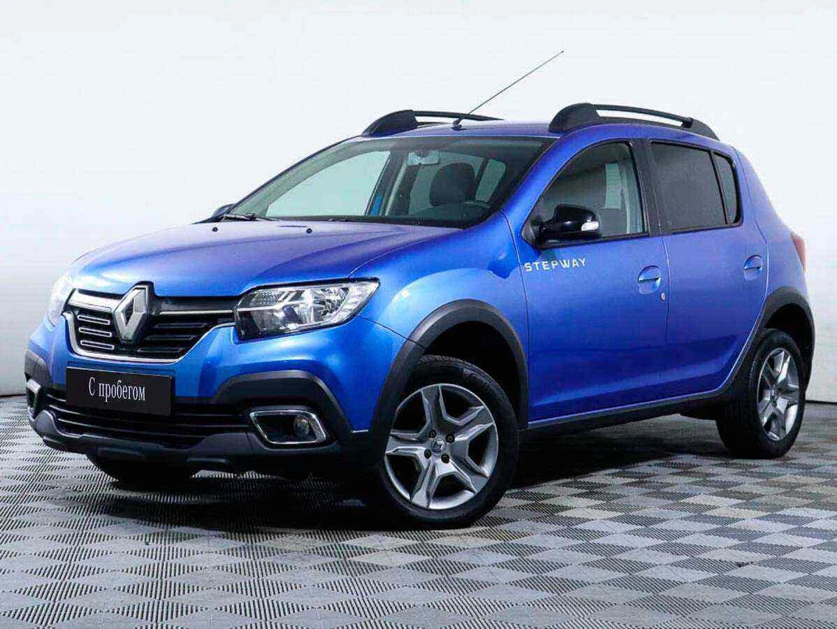 Renault Sandero, Синий, 2020, Вариатор, 113 л.с., цена от 760 000 руб.