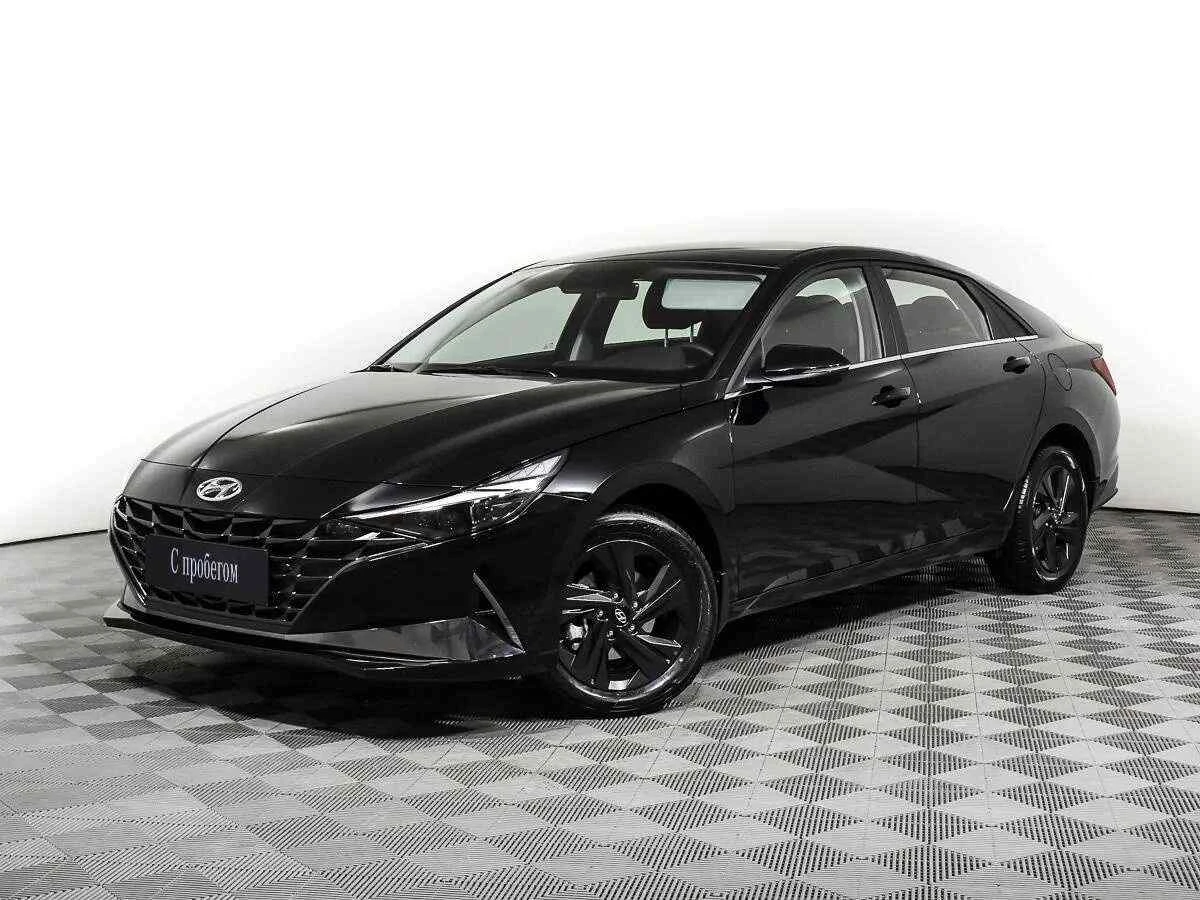 Hyundai Elantra, Черный, 2021, Автоматическая, 150 л.с., цена от 1 651 000 руб.