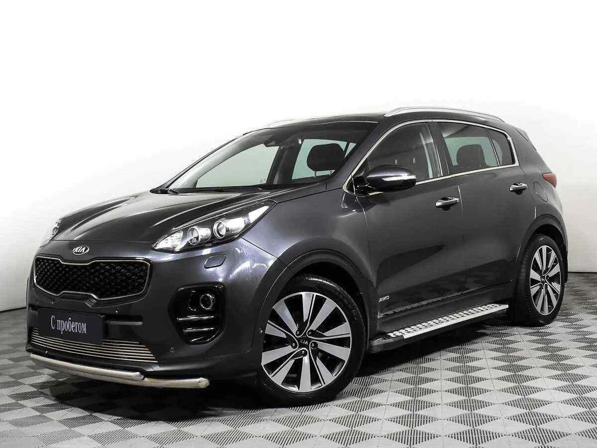 KIA Sportage, Серый, 2017, Автоматическая, 185 л.с., цена от 1 789 400 руб.