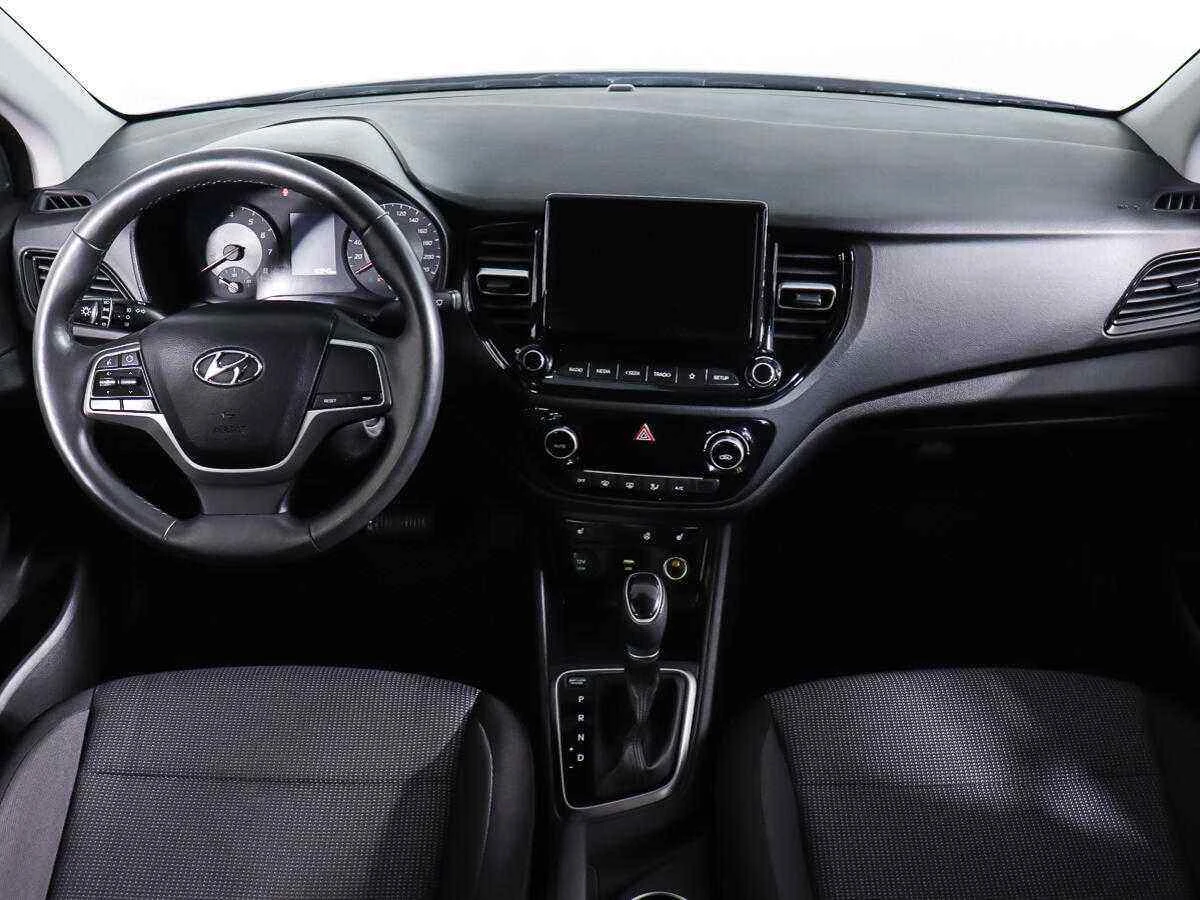 Hyundai Solaris, Голубой, 2020, Автоматическая, 100 л.с., цена от 907 000 руб.