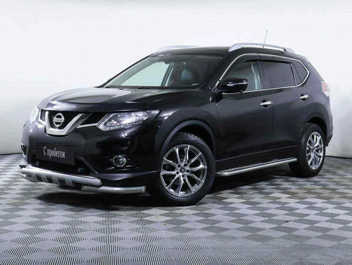 Nissan X-Trail, Черный, 2016, Вариатор, 144 л.с., цена от 1 389 000 руб.