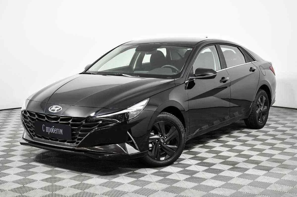 Hyundai Elantra, Черный, 2021, Автоматическая, 150 л.с., цена от 1 657 000 руб.