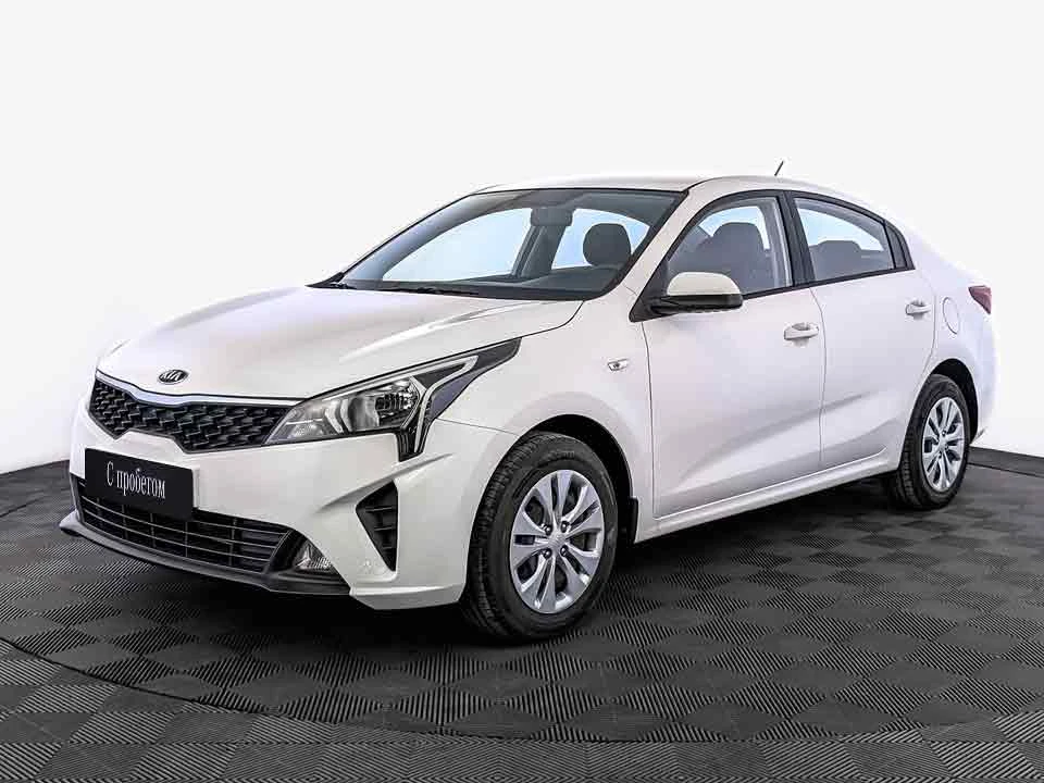 KIA RIO, Белый, 2021, Автоматическая, 123 л.с., цена от 1 232 000 руб.