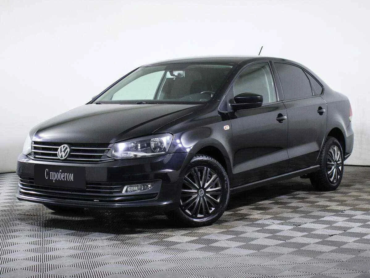 Volkswagen Polo, Черный, 2017, Автоматическая, 110 л.с., цена от 545 000 руб.