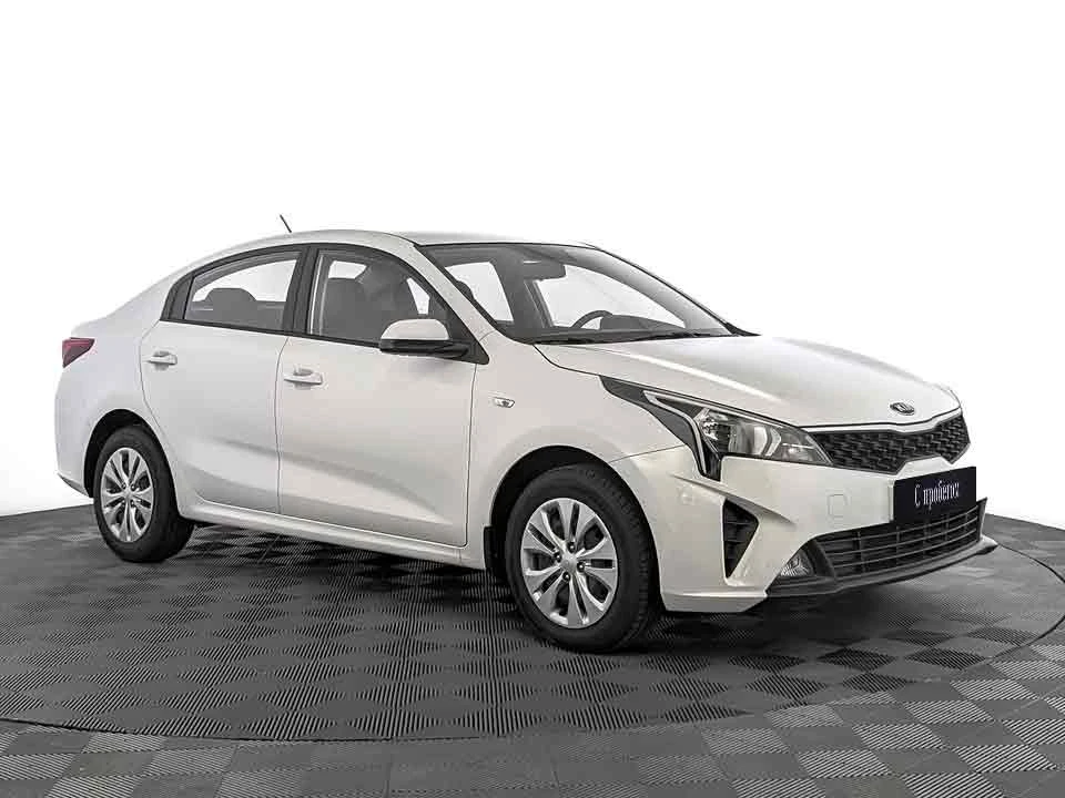 KIA RIO, Белый, 2021, Автоматическая, 123 л.с., цена от 1 160 000 руб.
