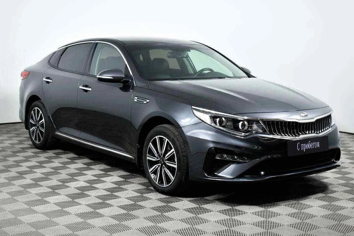 KIA Optima, Серый, 2019, Автоматическая, 188 л.с., цена от 1 740 000 руб.