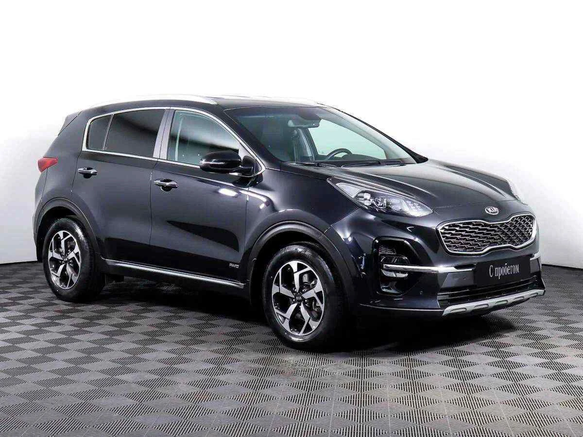 KIA Sportage, Черный, 2021, Автоматическая, 184 л.с., цена от 2 042 000 руб.