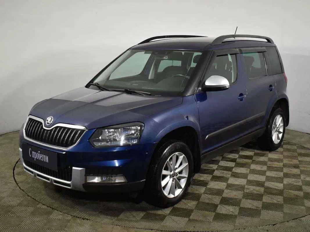 Skoda Yeti, Синий, 2015, Робот, 122 л.с., цена от 824 000 руб.