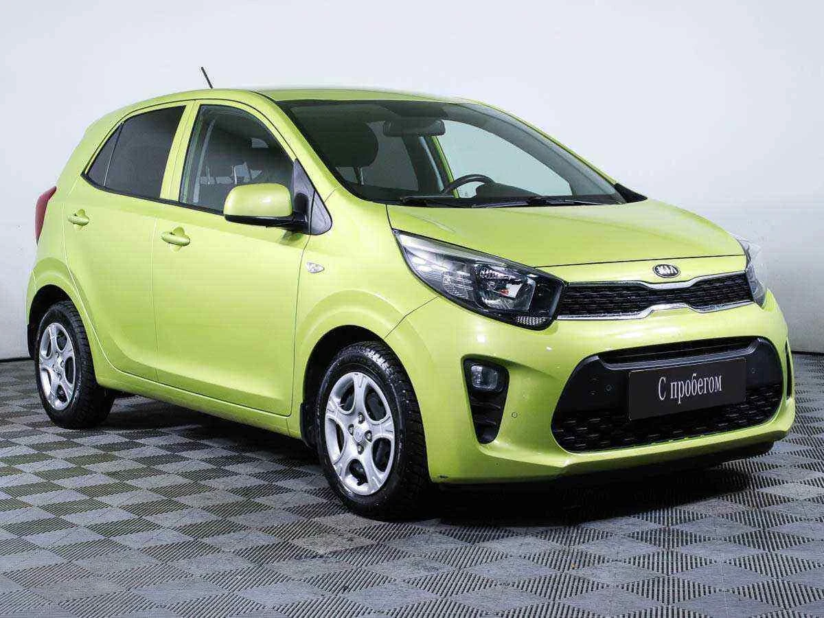 KIA Picanto, Зеленый, 2020, Автоматическая, 84 л.с., цена от 790 000 руб.