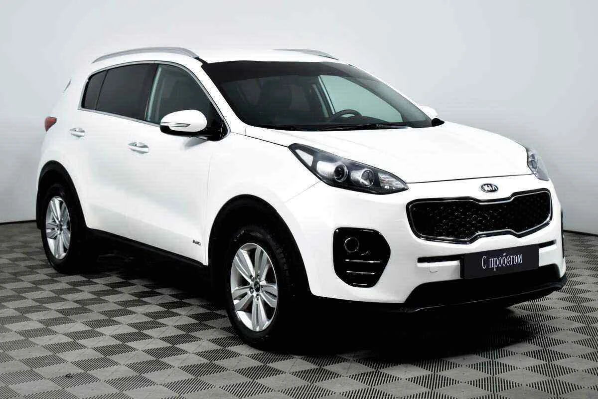 KIA Sportage, Белый, 2017, Автоматическая, 150 л.с., цена от 1 235 000 руб.