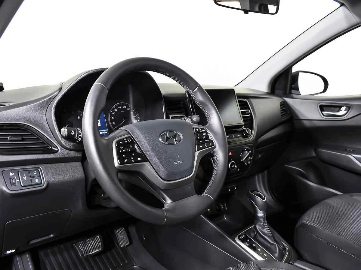 Hyundai Solaris, Черный, 2021, Автоматическая, 123 л.с., цена от 1 058 000 руб.
