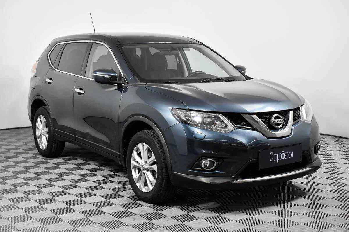 Nissan X-Trail, Синий, 2015, Вариатор, 144 л.с., цена от 1 078 000 руб.