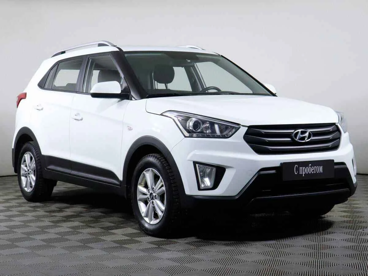 Hyundai Creta, Белый, 2018, Автоматическая, 123 л.с., цена от 1 175 000 руб.
