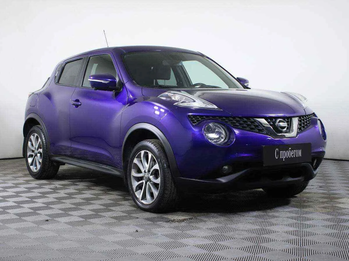 Nissan Juke, Синий, 2017, Вариатор, 117 л.с., цена от 898 000 руб.