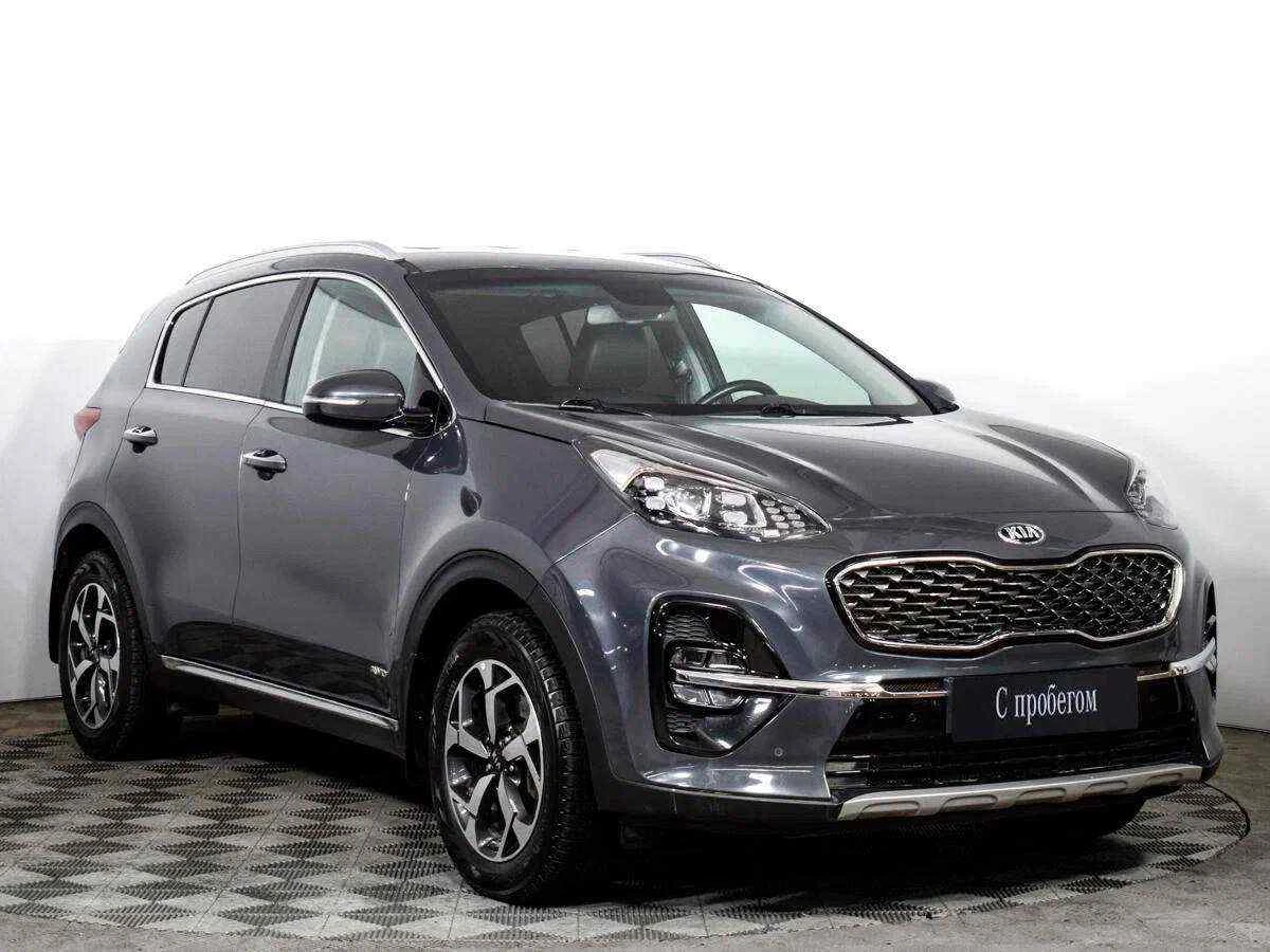 KIA Sportage, Серый, 2019, Автоматическая, 184 л.с., цена от 1 896 000 руб.