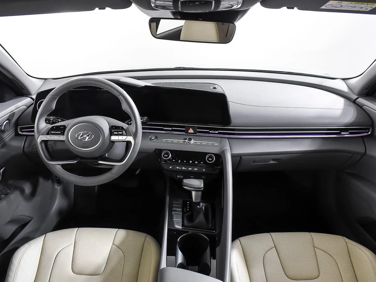 Hyundai Elantra, Черный, 2021, Автоматическая, 128 л.с., цена от 1 623 000 руб.