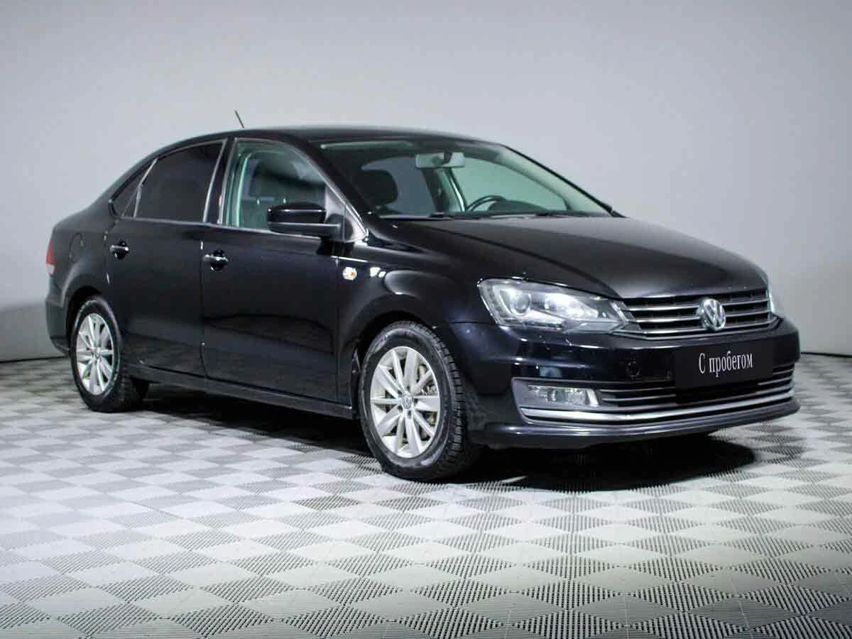 VOLKSWAGEN POLO, Черный, 2015, Автоматическая, 110 л.с., цена от 697 600 руб.