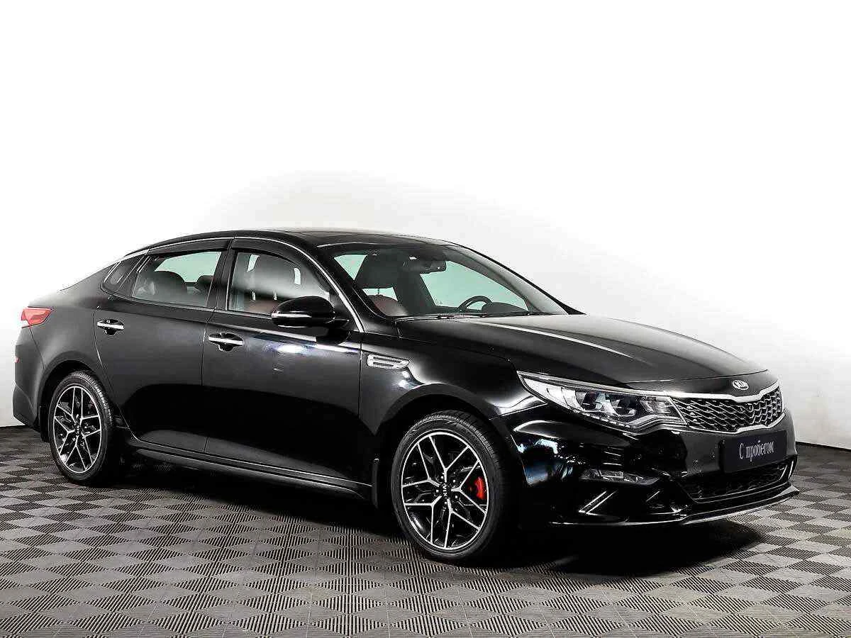 KIA Optima, Черный, 2019, Автоматическая, 245 л.с., цена от 1 645 000 руб.