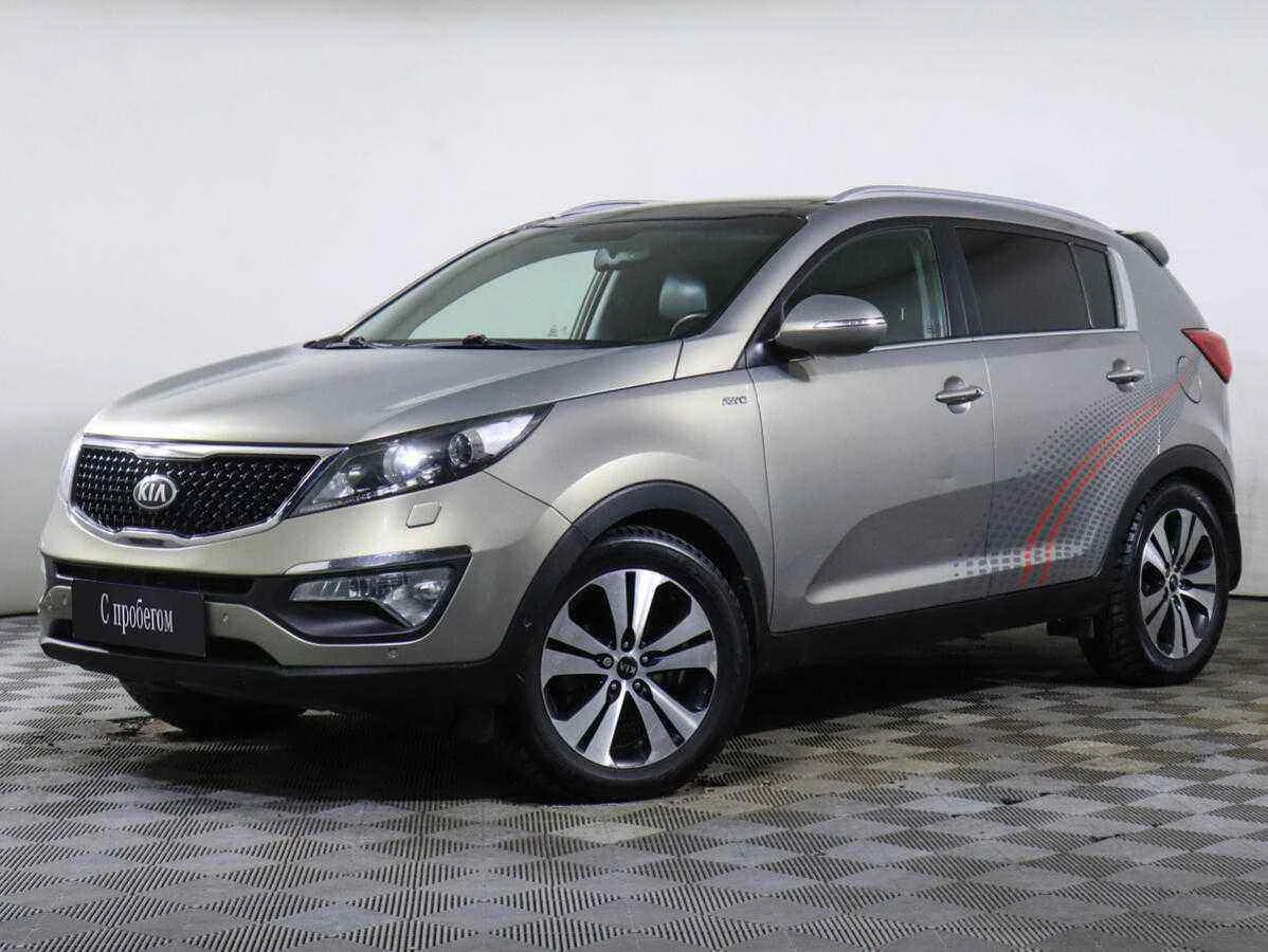 KIA Sportage, Бежевый, 2014, Автоматическая, 150 л.с., цена от 835 000 руб.