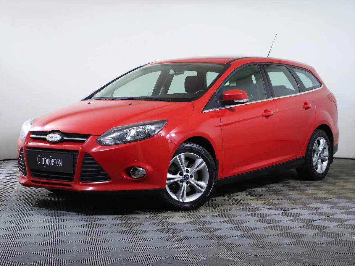 Ford Focus, Красный, 2014, Робот, 150 л.с., цена от 441 000 руб.