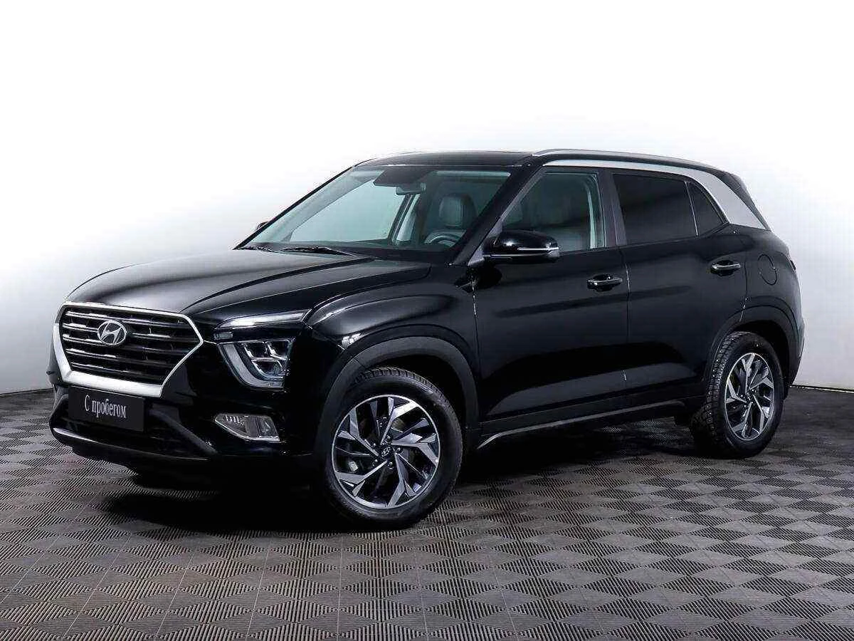 Hyundai Creta, Черный, 2022, Автоматическая, 121 л.с., цена от 1 877 000 руб.
