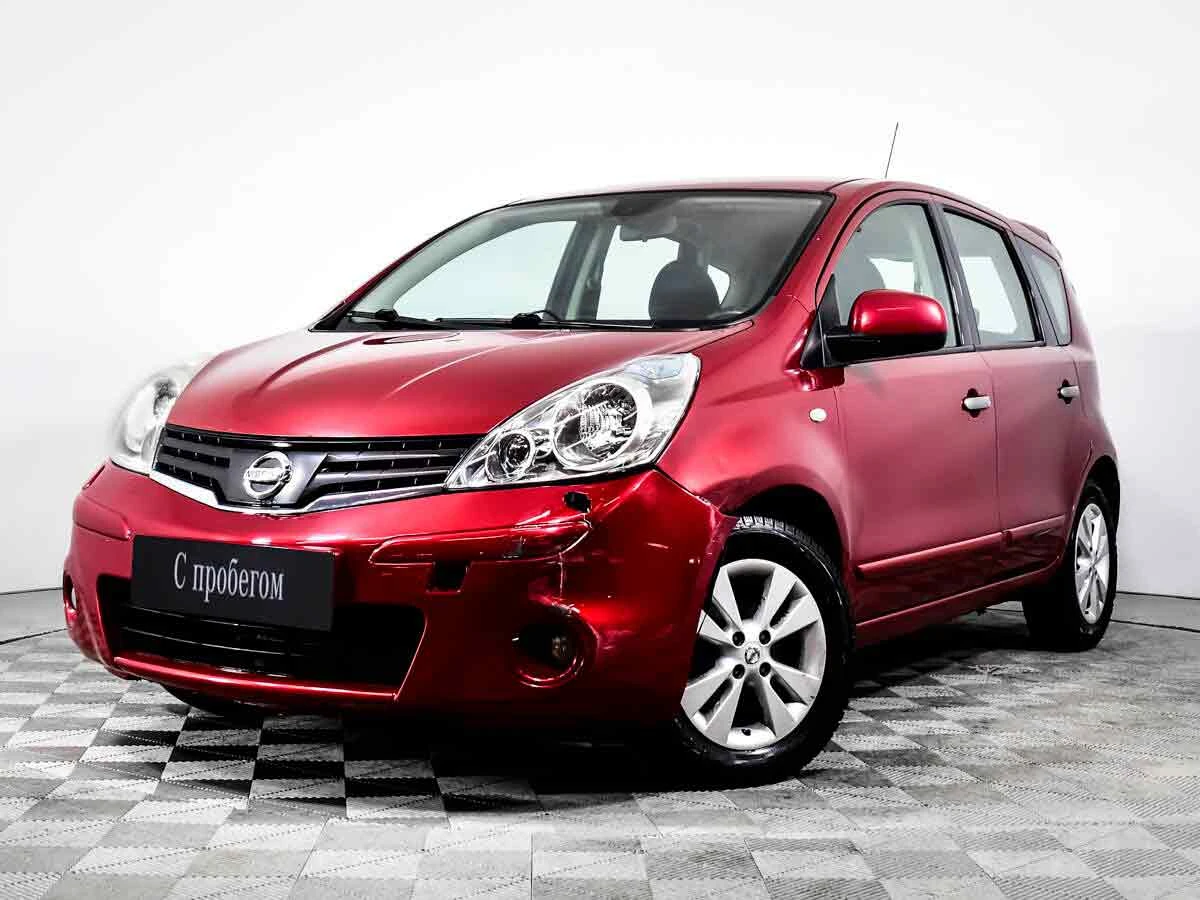 NISSAN NOTE, Красный, 2010, Автоматическая, 110 л.с., цена от 454 400 руб.
