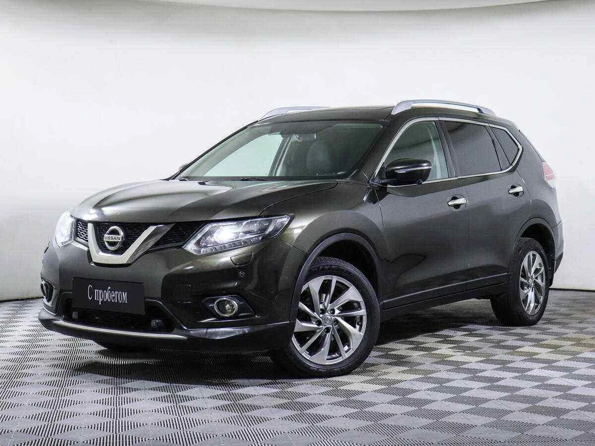 Nissan X-Trail, Зеленый, 2016, Вариатор, 144 л.с., цена от 1 369 000 руб.