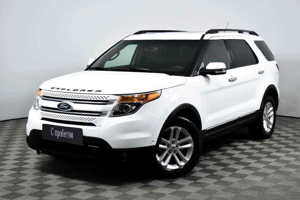 Ford Explorer, Белый, 2015, Автоматическая, 345 л.с., цена от 1 197 000 руб.