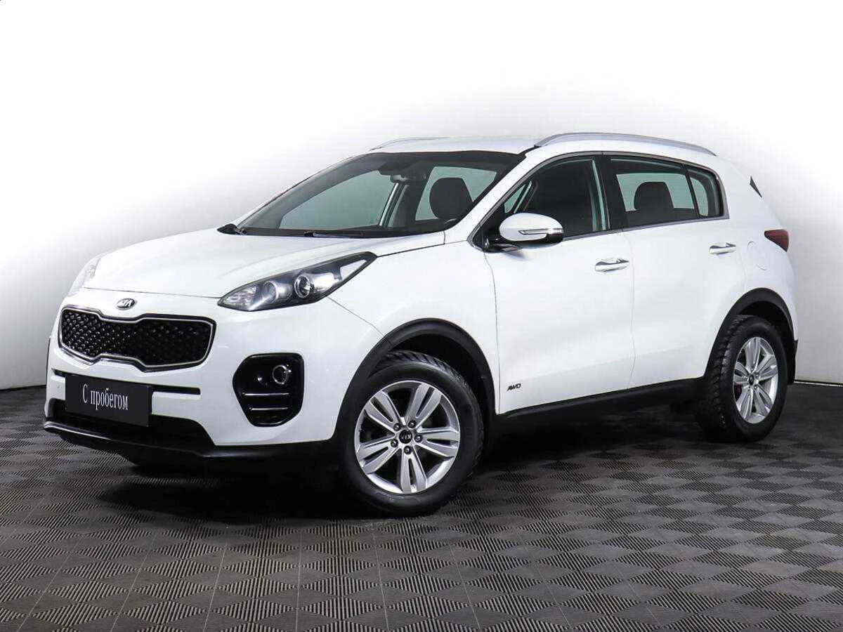KIA Sportage, Белый, 2018, Автоматическая, 185 л.с., цена от 1 225 000 руб.
