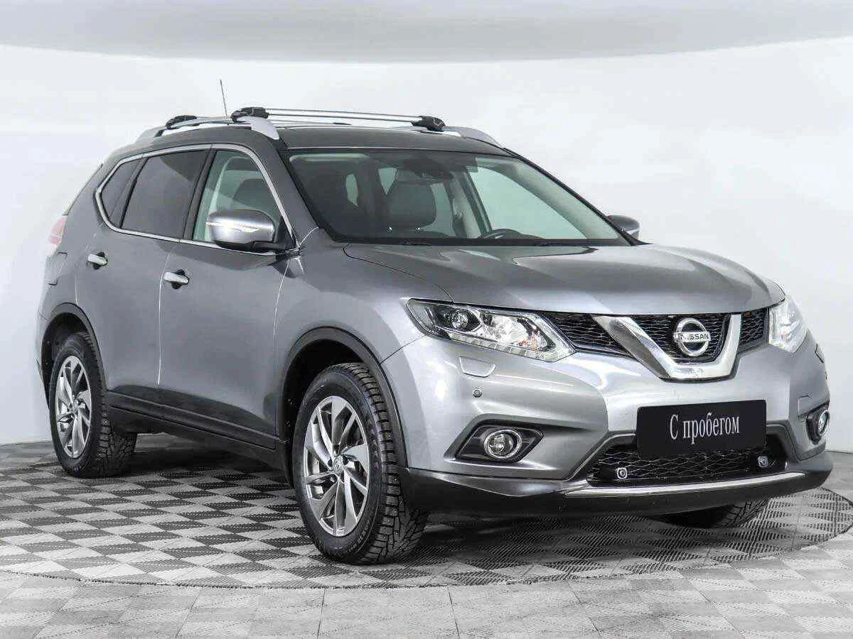 Nissan X-Trail, Серый, 2015, Вариатор, 171 л.с., цена от 1 179 000 руб.