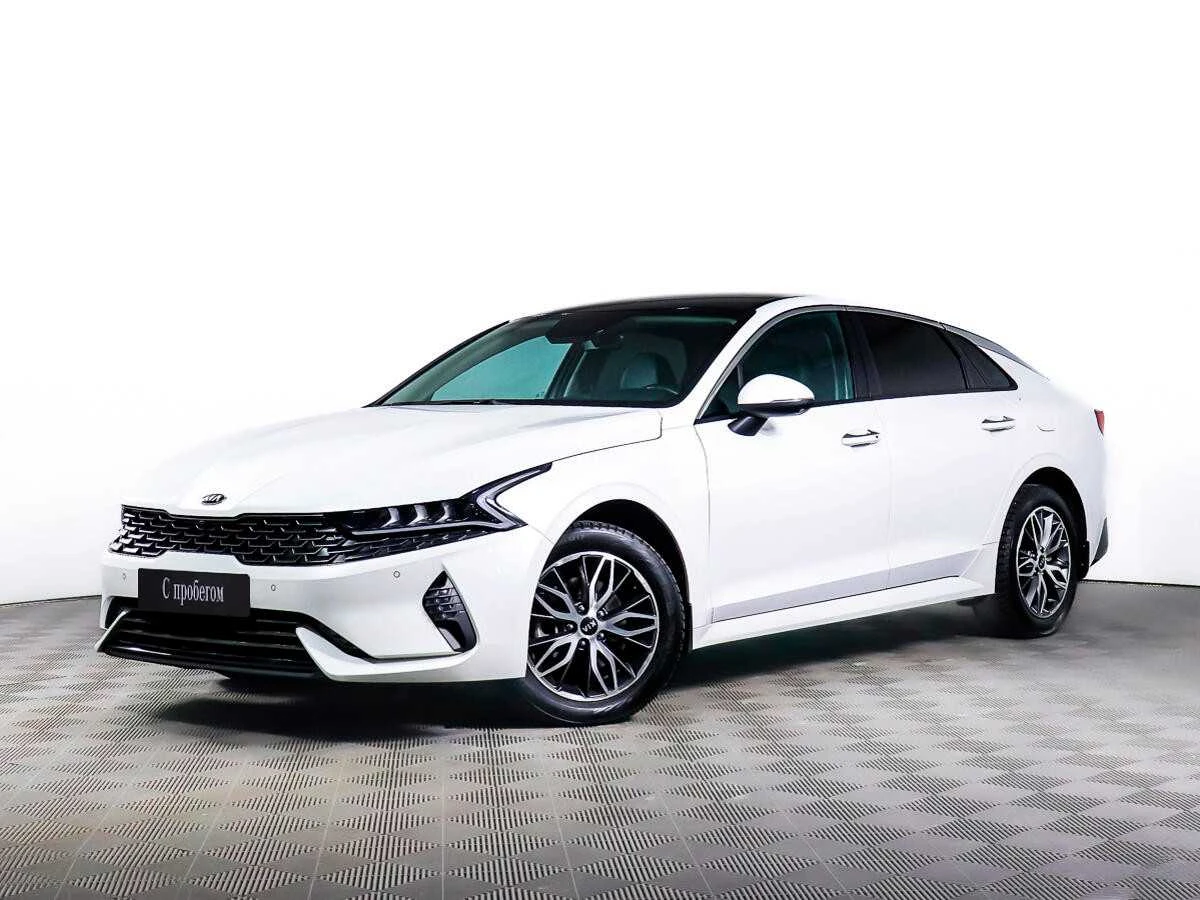 KIA K5, Белый, 2021, Автоматическая, 194 л.с., цена от 1 920 000 руб.