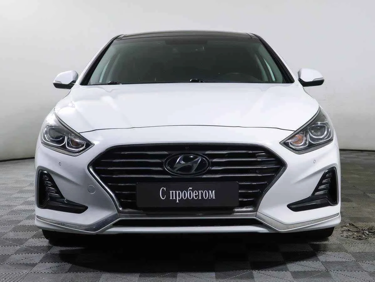 Hyundai Sonata, Белый, 2018, Автоматическая, 150 л.с., цена от 1 215 000 руб.