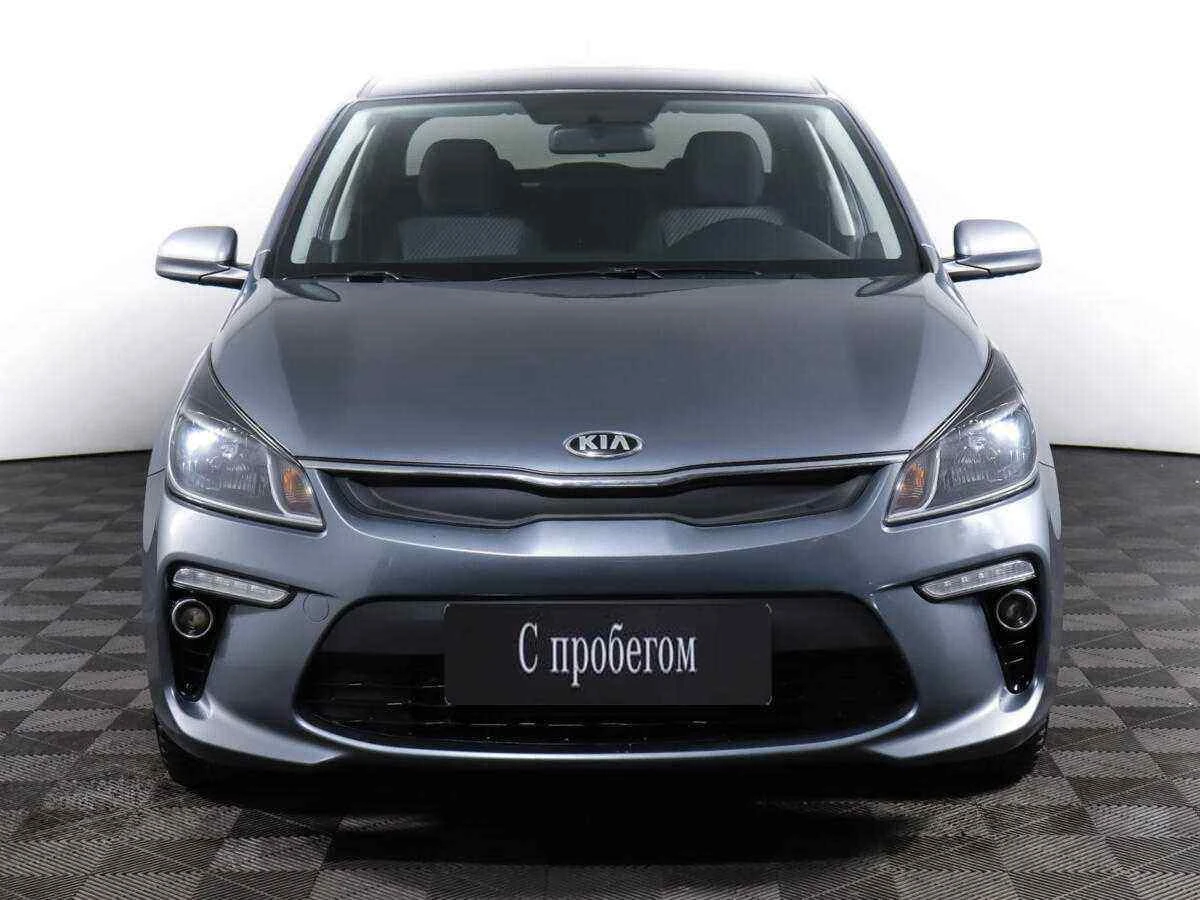 KIA Rio, Голубой, 2018, Автоматическая, 123 л.с., цена от 748 500 руб.