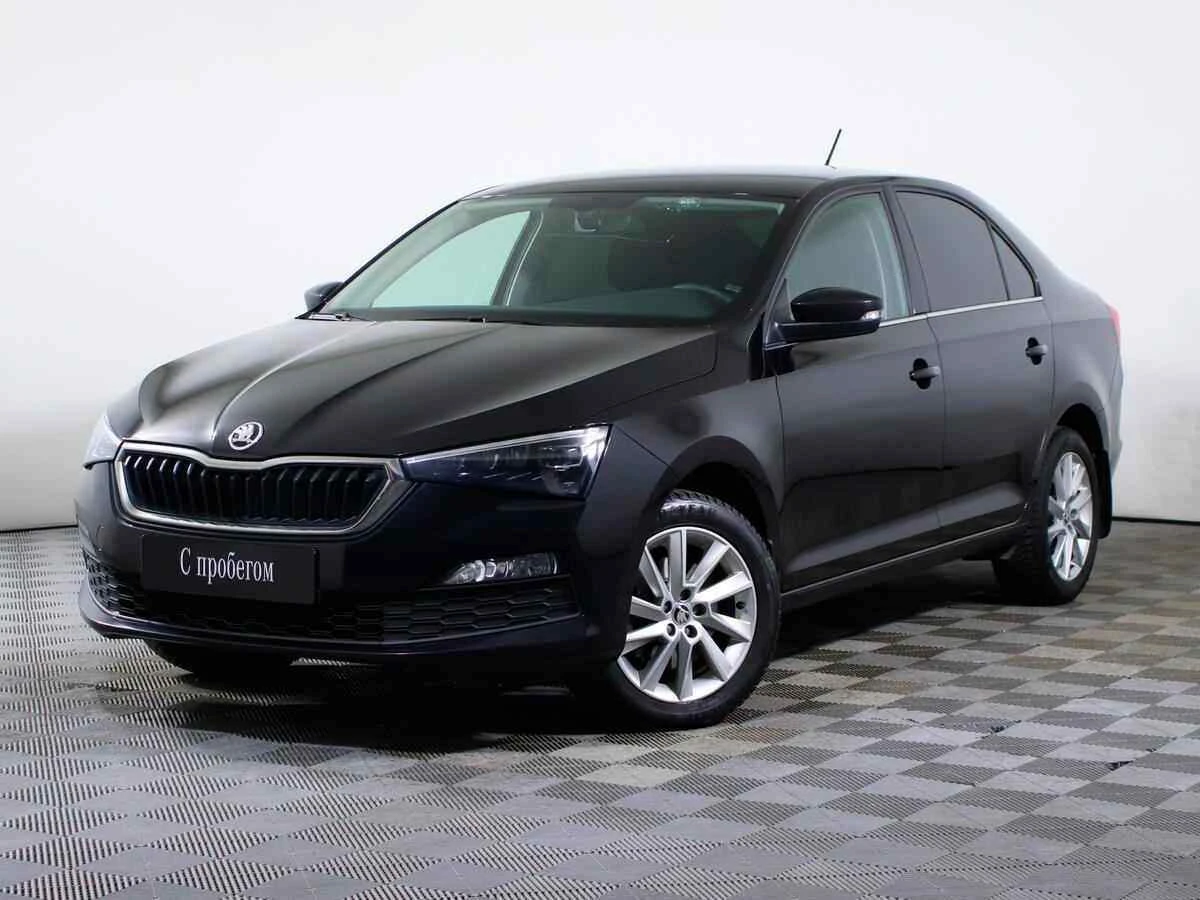 Skoda Rapid, Черный, 2021, Автоматическая, 110 л.с., цена от 1 130 000 руб.