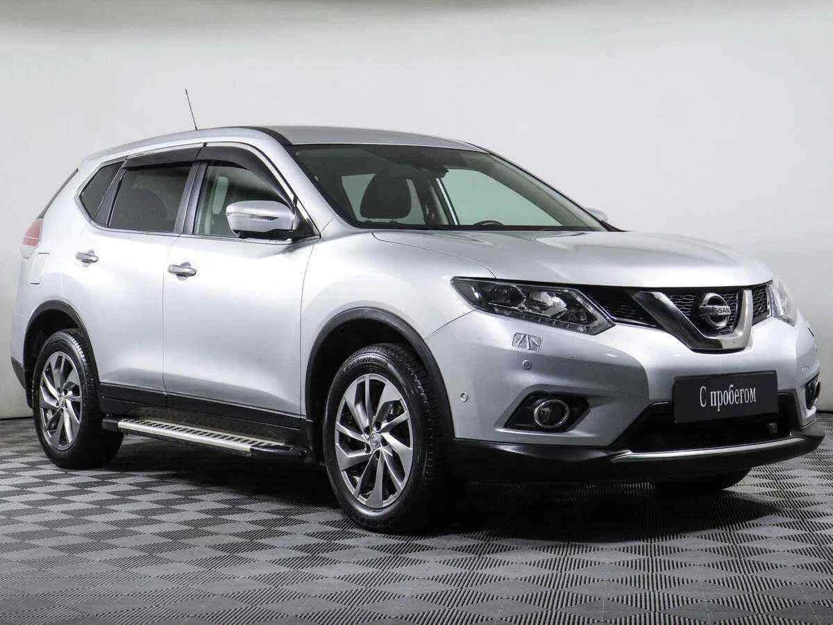Nissan X-Trail, Серебряный, 2016, Вариатор, 144 л.с., цена от 1 235 000 руб.