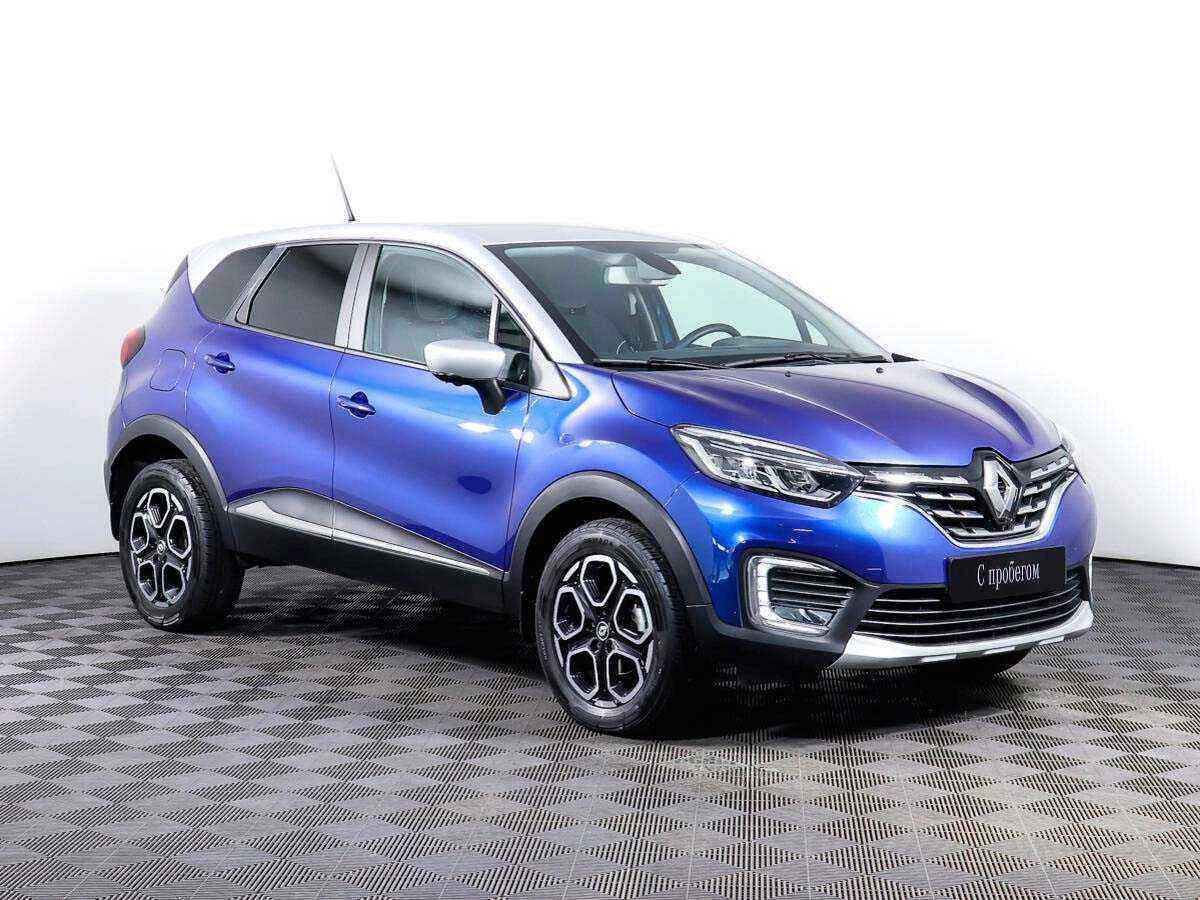Renault Kaptur, Синий, 2020, Вариатор, 150 л.с., цена от 1 200 000 руб.