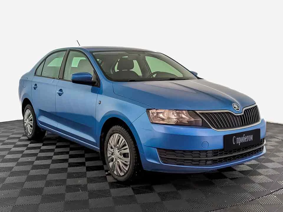 SKODA RAPID, Синий, 2014, Механическая, 105 л.с., цена от 572 800 руб.