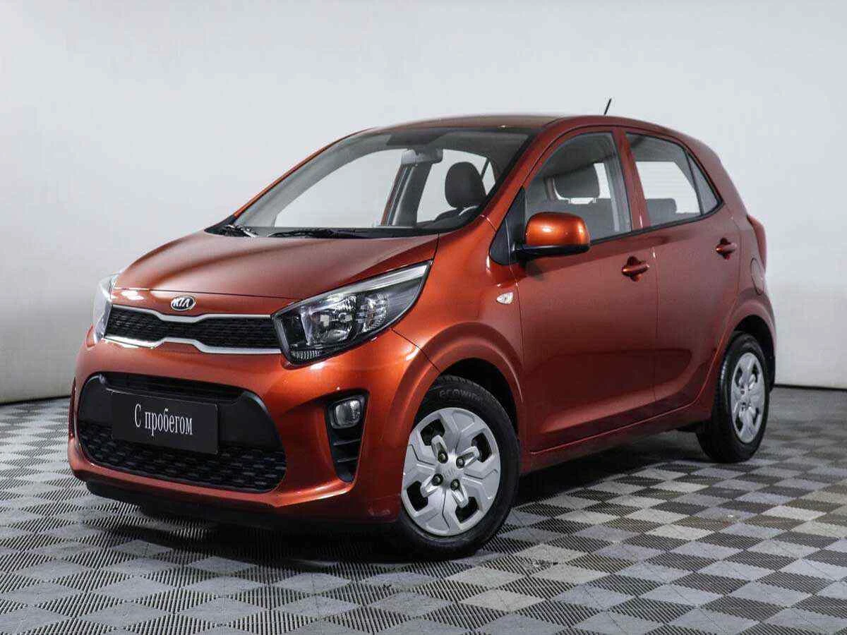 KIA Picanto, Оранжевый, 2021, Автоматическая, 84 л.с., цена от 805 000 руб.