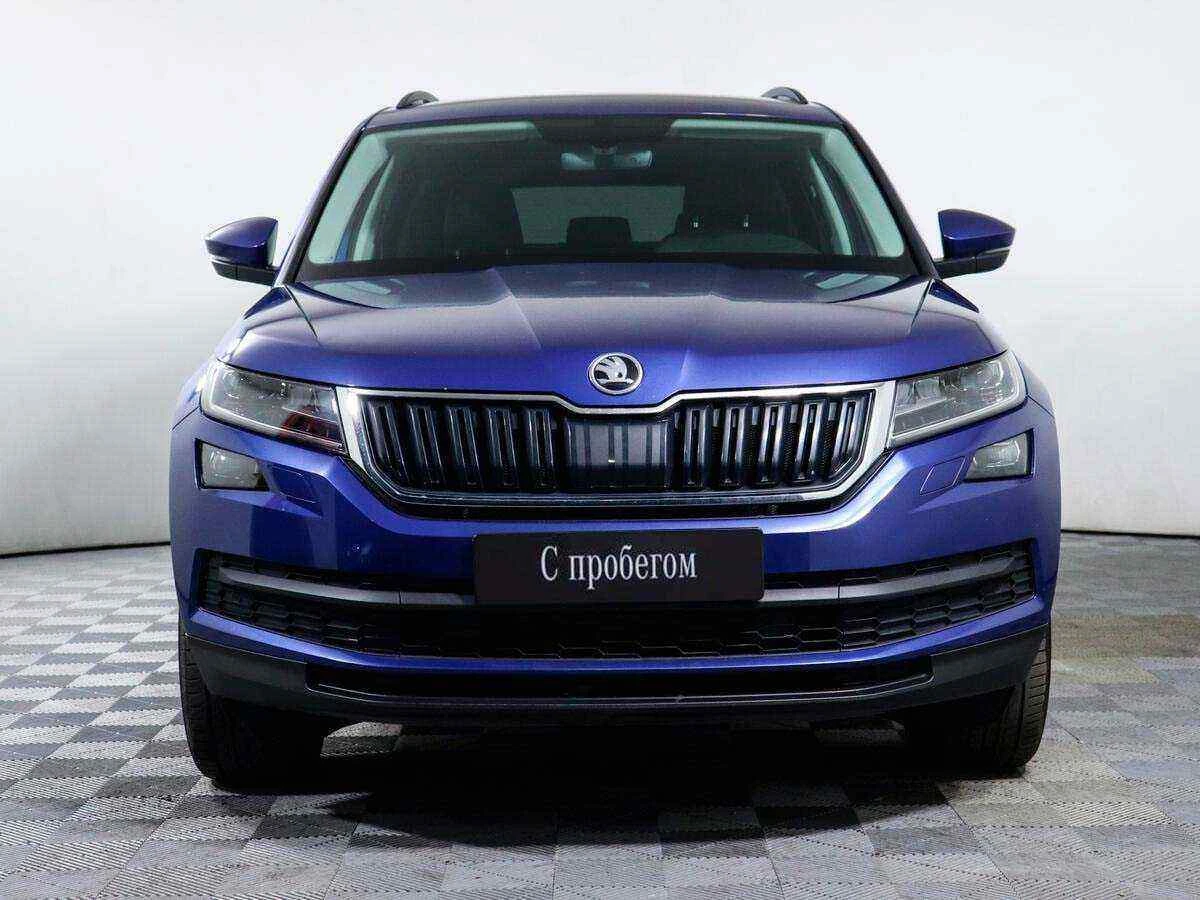 Skoda Kodiaq, Синий, 2019, Робот, 180 л.с., цена от 1 700 000 руб.