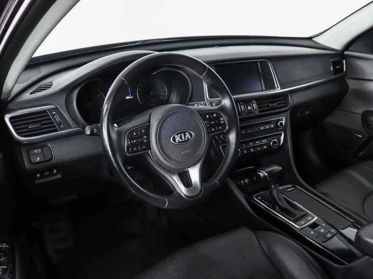 KIA Optima, Черный, 2017, Автоматическая, 150 л.с., цена от 1 304 000 руб.