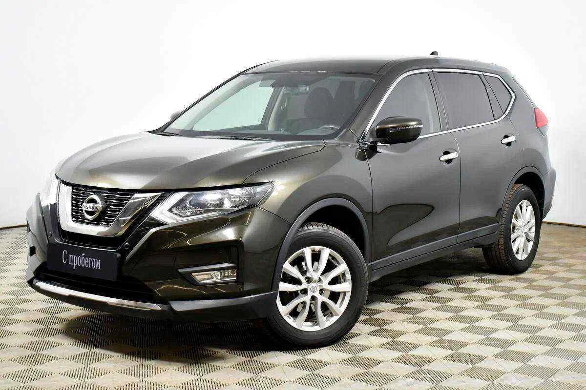 Nissan X-Trail, Зеленый, 2018, Вариатор, 144 л.с., цена от 1 877 000 руб.