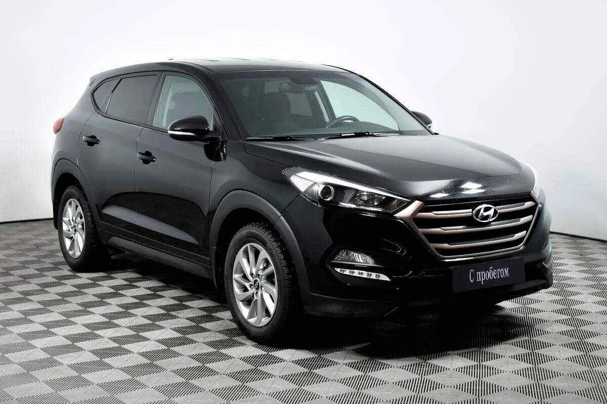Hyundai Tucson, Черный, 2016, Автоматическая, 150 л.с., цена от 1 390 000 руб.