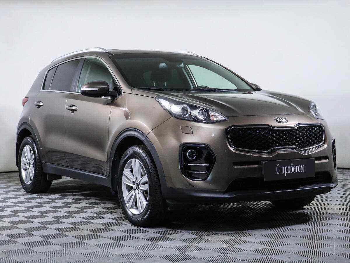 KIA Sportage, Коричневый, 2017, Автоматическая, 150 л.с., цена от 1 310 000 руб.