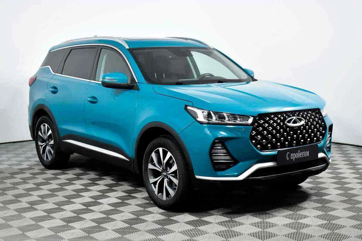 Chery Tiggo 7 Pro, Голубой, 2020, Вариатор, 147 л.с., цена от 1 397 000 руб.