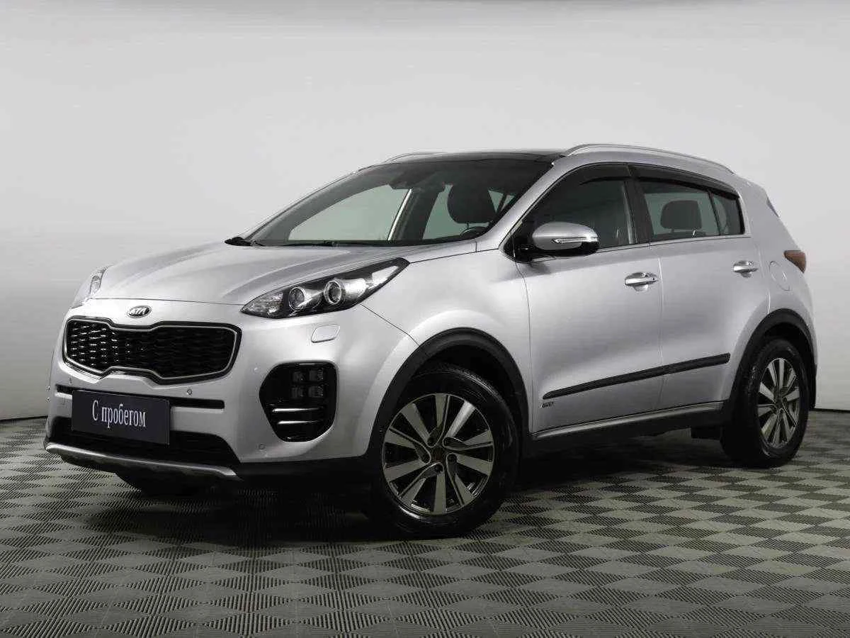KIA Sportage, Серебряный, 2016, Робот, 177 л.с., цена от 1 449 000 руб.