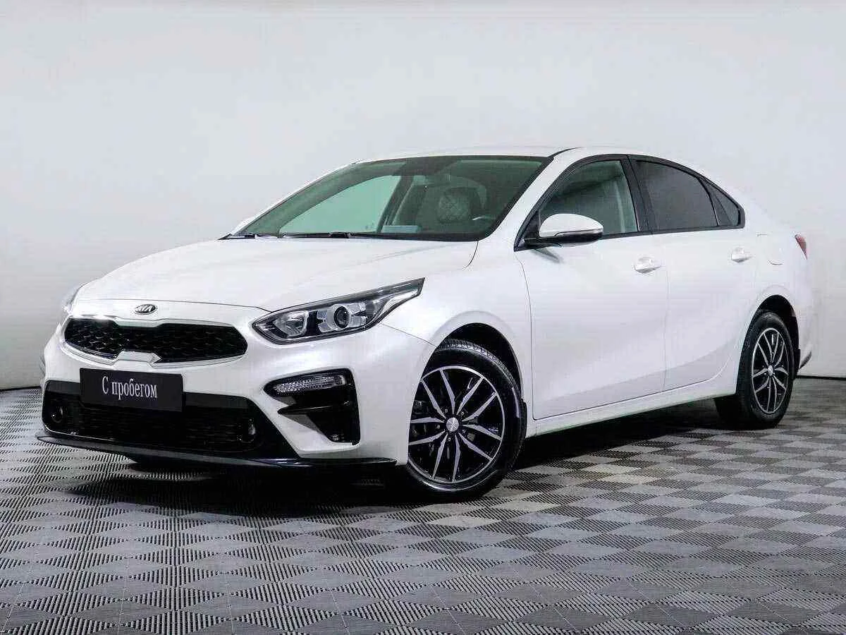 KIA Cerato, Белый, 2021, Автоматическая, 150 л.с., цена от 1 596 000 руб.