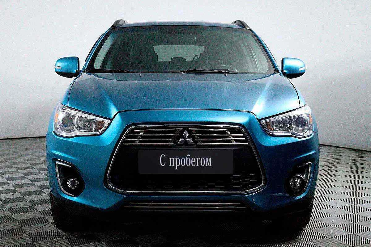 Mitsubishi ASX, Голубой, 2013, Вариатор, 140 л.с., цена от 644 000 руб.